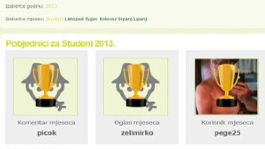 Klikaj i osvoji - dobitnici studenog 2013.