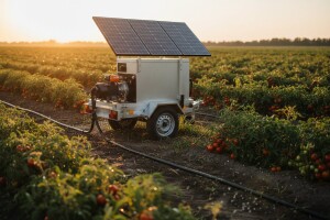 Sunce zaliva povrće