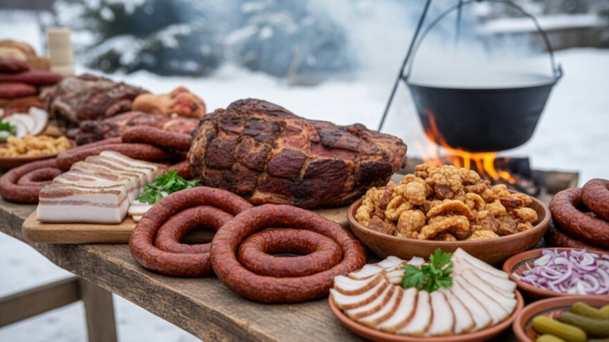 Šunka od mangulice 12 hiljada dinara