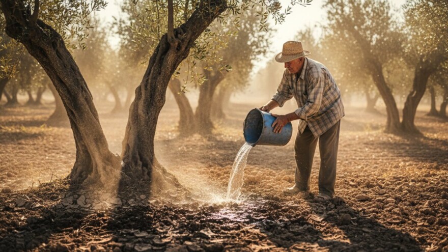 Suša ugrozila masline u dolini Neretve