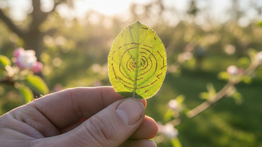Suzbijanje jabučnog moljca kružnih mina