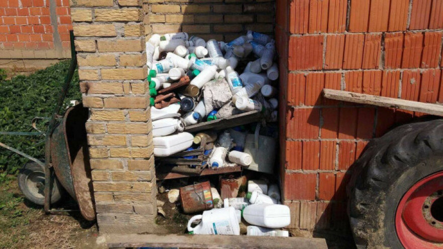 Prikupljanje ambalažnog otpada u Nadinskom blatu