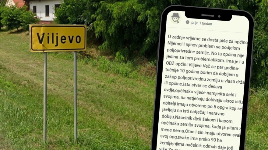 Pritužbe za državno zemljište stižu i iz Viljeva, evo što kaže načelnik