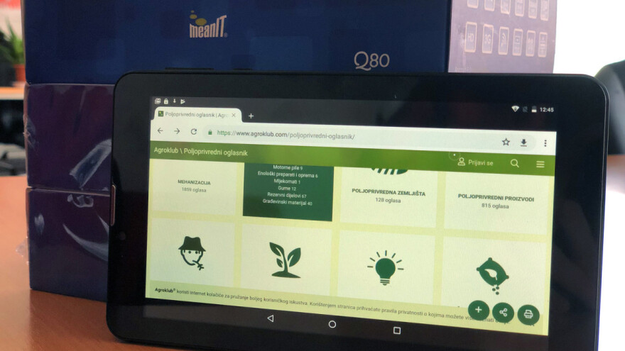 Tablet čeka najsrećnijeg korisnika/cu Agrokluba. Ažuriraj profil i predaj oglas ;)