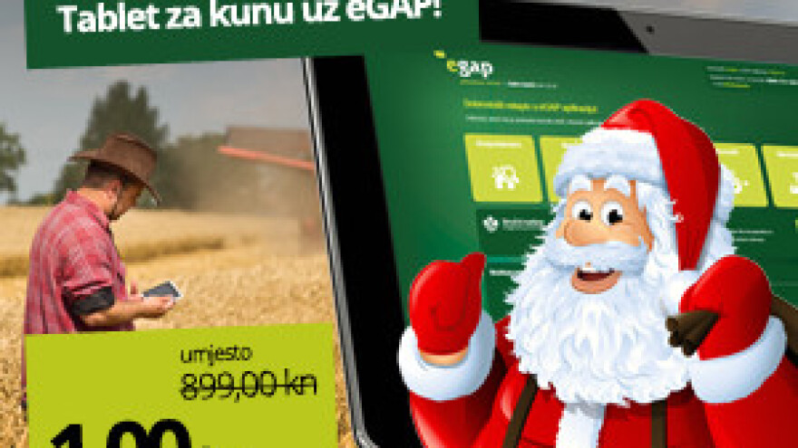eGAP Vam daruje tablet pod bor!