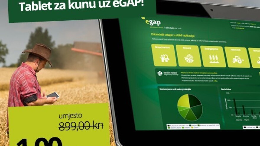Tablet za kunu? Samo uz eGAP!