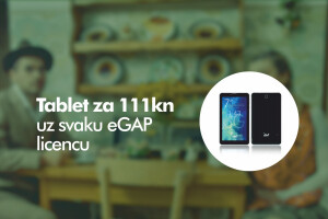Tablet za 111 kn uz eGAP licencu