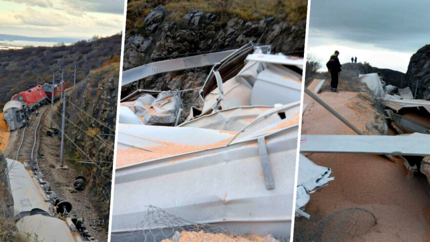 Teška željeznička nesreća: Teretni vlak pun kukuruza zabio se u pružno vozilo