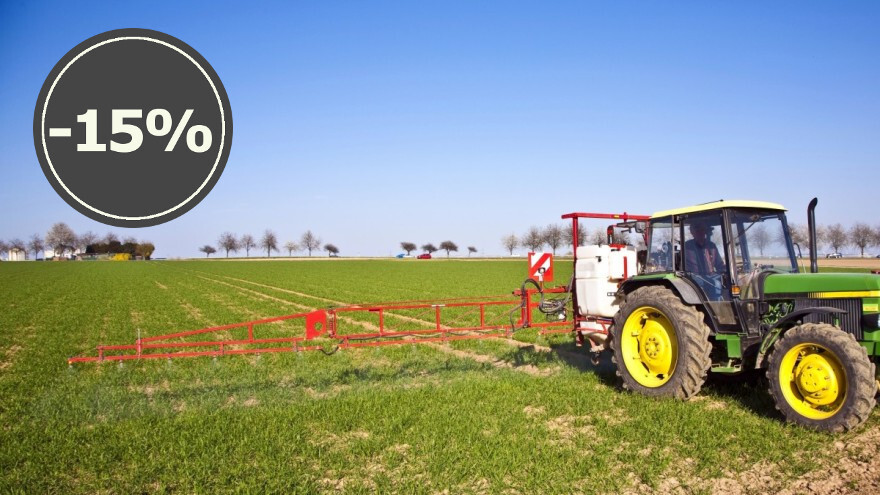 Ostvarite 15% popusta na pregled uređaja za primjenu pesticida!