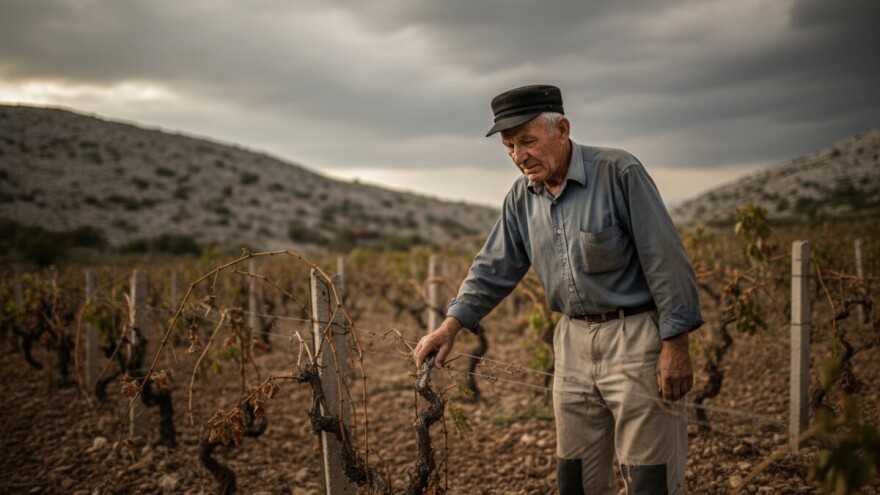 Teška godina za težake Dalmacije