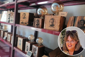 Od hobija do brenda: Na OPG-u Marijane Svetić hrastove grede pretvaraju u lampe Nikole Tesle