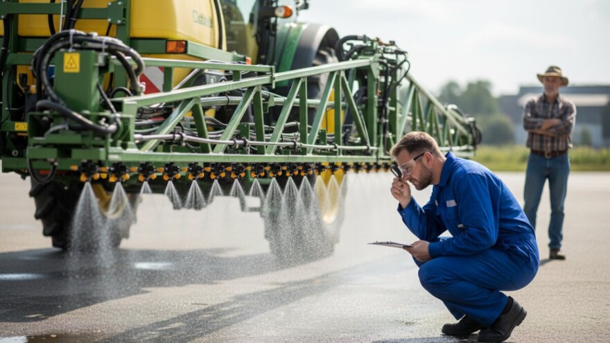 Testirajte prskalice i atomizere na Agro Arci