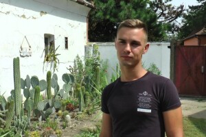 Student hortikulture Milan Doroslovački u bašti uzgaja više od 200 kaktusa