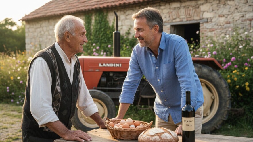 Tihomir se spustio među ljude