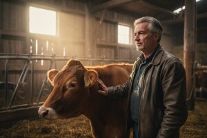 Tijekom snimanja pomogao sam oteliti i kravu!