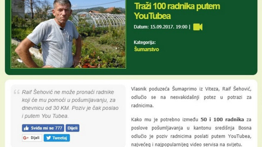 Potraga za radnicima top tema septembra