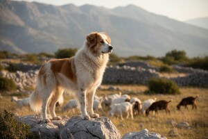 Tornjaci u obrani stada od vukova u Zagori