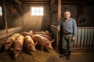 Tovi 250 svinja i radi ono što najbolje zna