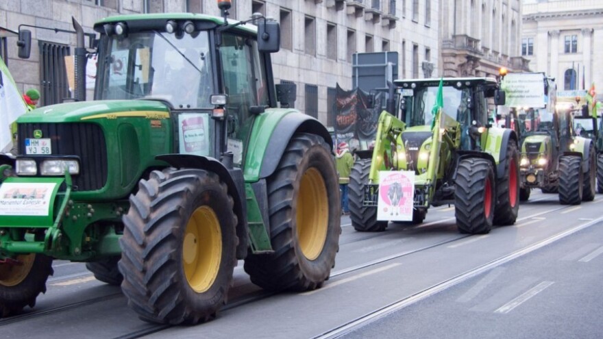 I poljoprivrednici na protestu u Sarajevu