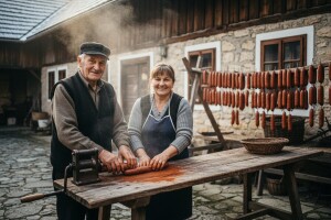 Tradicionalna svinjokolja u Ceriću