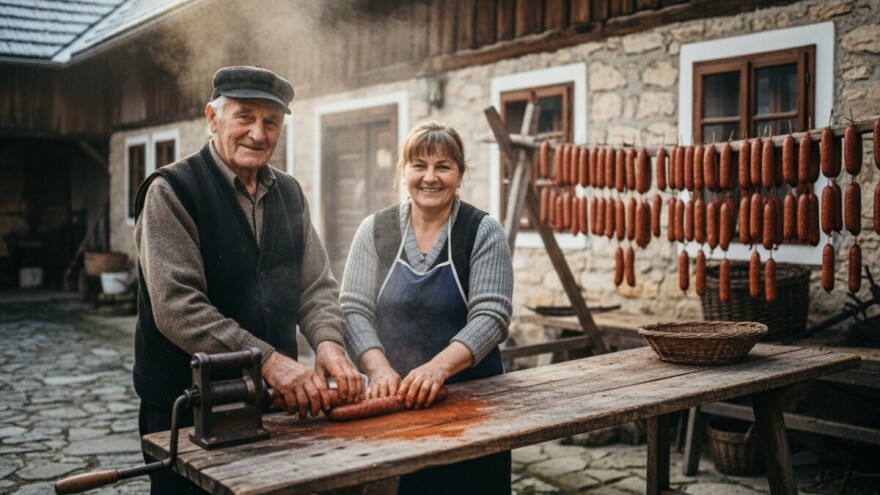 Tradicionalna svinjokolja u Ceriću