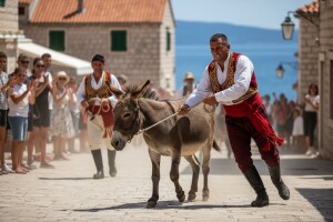 Tradicionalne magareće trke u Tribunju!