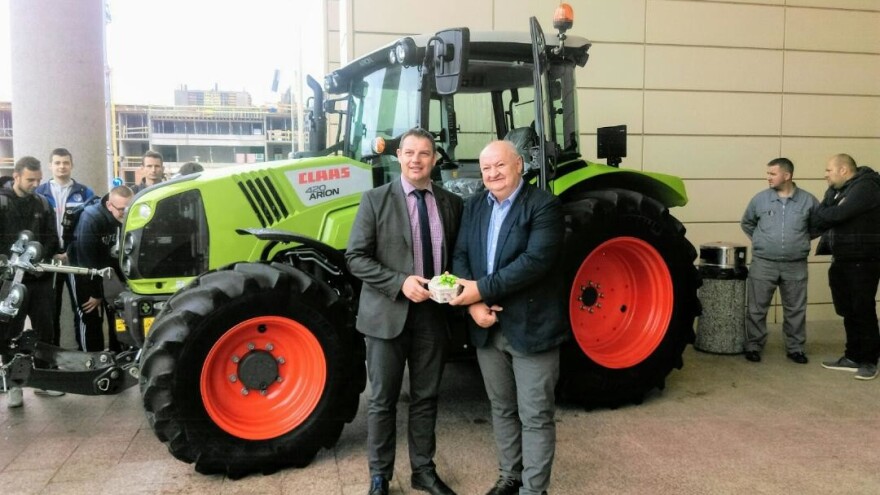 Jerković d.o.o. ustupio FAZOS-u najsuvremeniji Claas traktor!