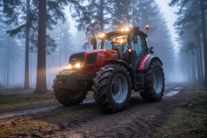 Traktor Lindner Geotrac 124