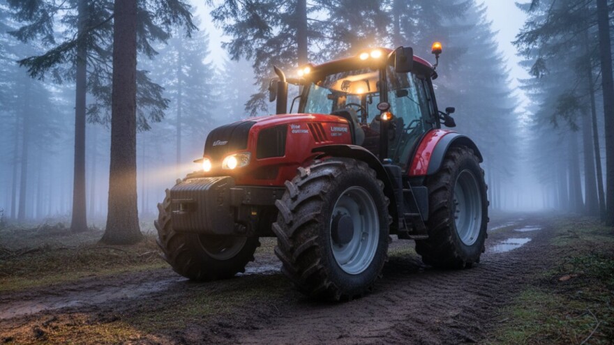 Traktor Lindner Geotrac 124