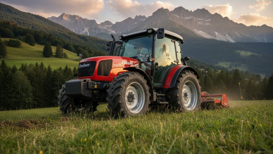 Traktor Lindner Geotrac 74