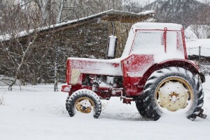 Pripremite traktor za zimu - popis stvari koje morate napraviti