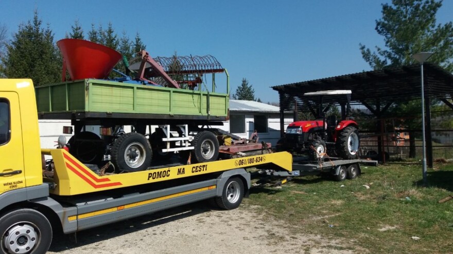 U BiH akcija zaplene traktora