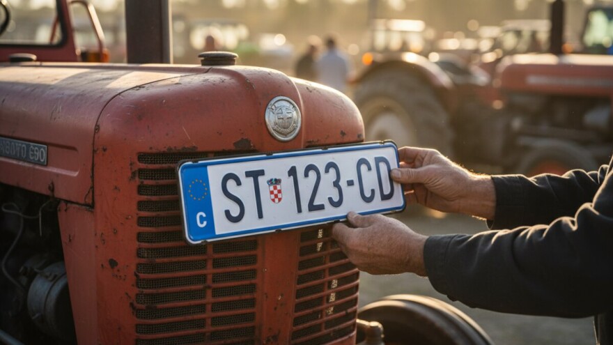 Traktori bez tablice više neće smjeti na ceste