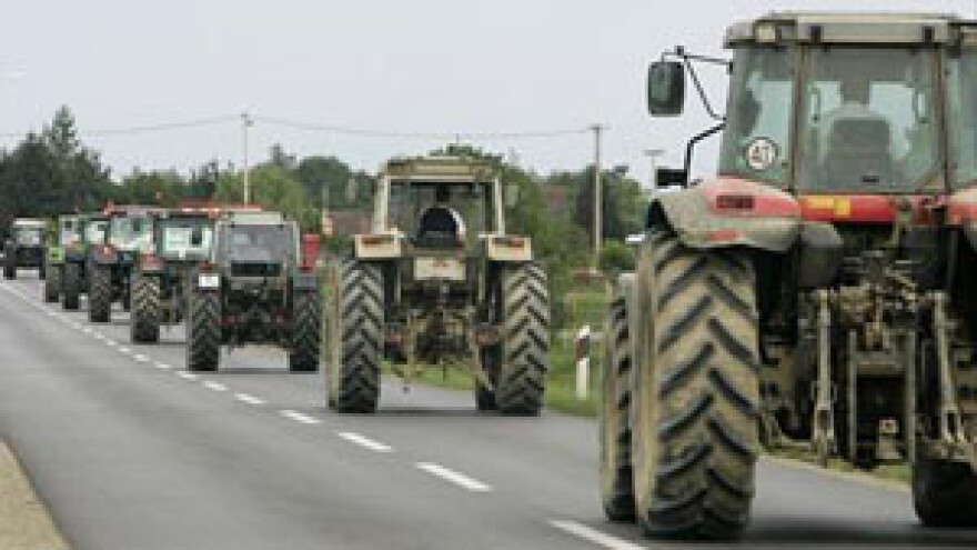 Virovitički traktori krenuli za Zagreb
