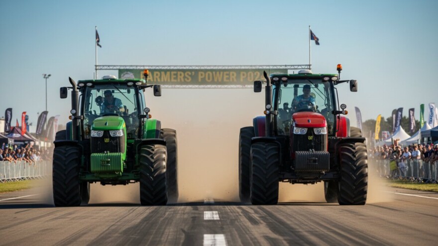 Traktorski race show na 100m preuzima pistu!