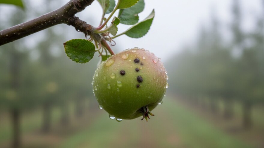 Travanjske kiše "donose" krastavost jabuke i kruške!