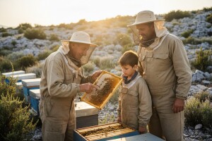 Tri naraštaja pčelara u obitelji Čokolić