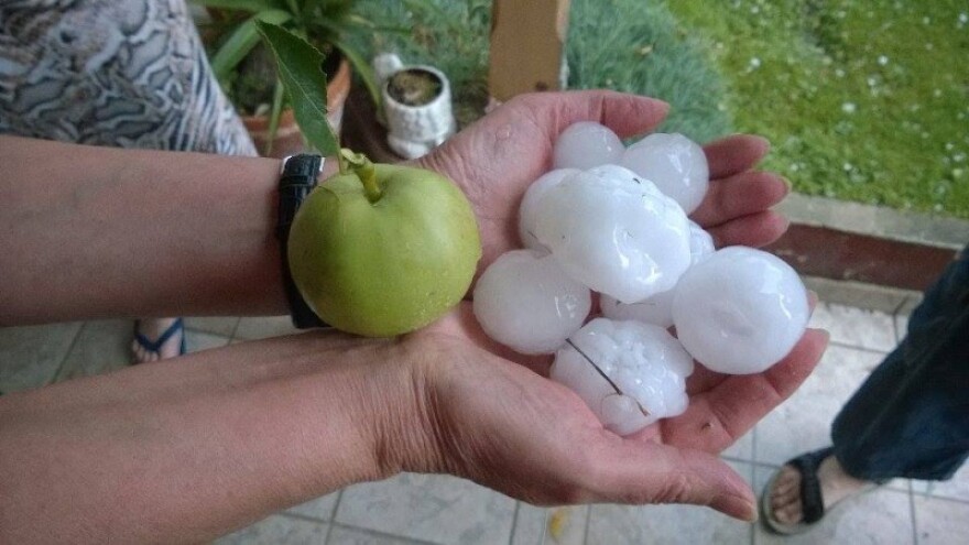 Tuča nanijela velike štete Međimurju