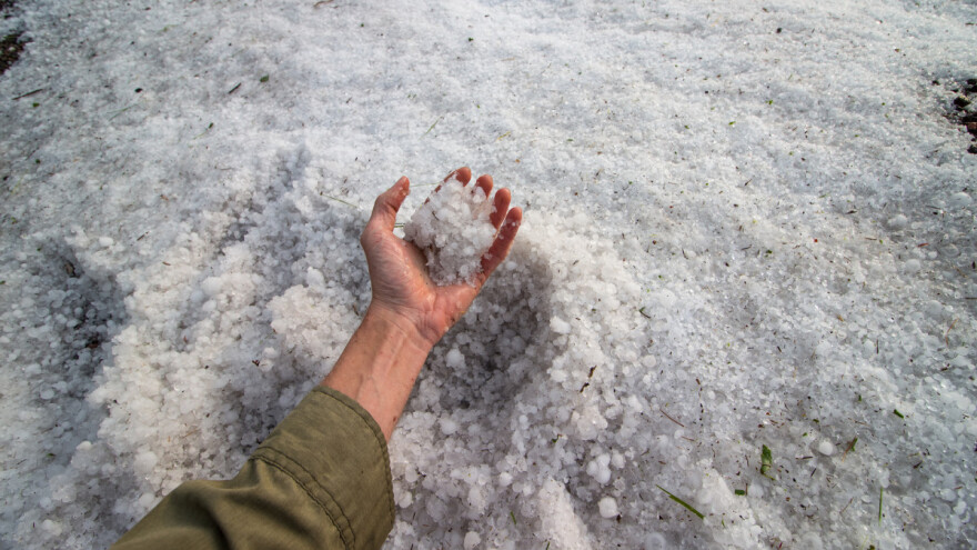 Led nosio cijele oranice, ima štete i na voću