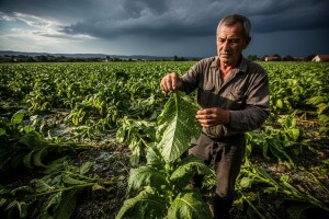 Tuča uništila duhan vrijedan 26 milijuna kuna