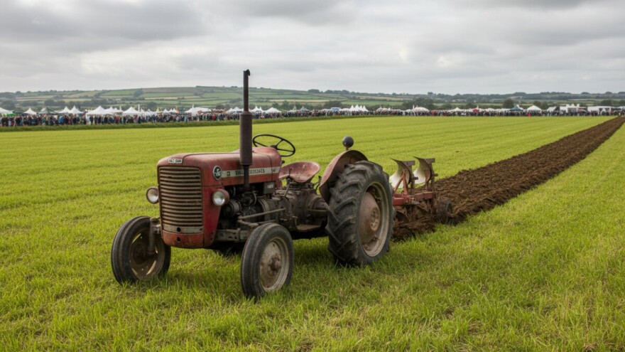 Tugomir Majdak na irskom natjecanju u oranju!