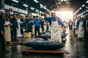 Tunu tešku 210 kg platio 605.000 evra!