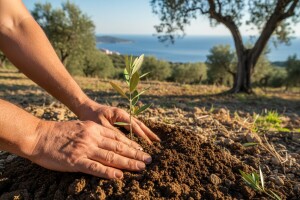U Komiži niču masline, voćke i loza