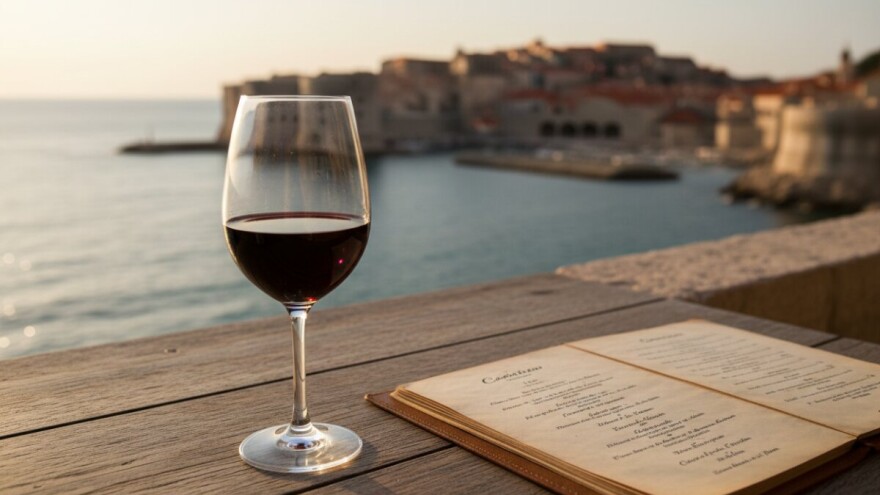 U nas je makedonski "vranac" - vino kuće