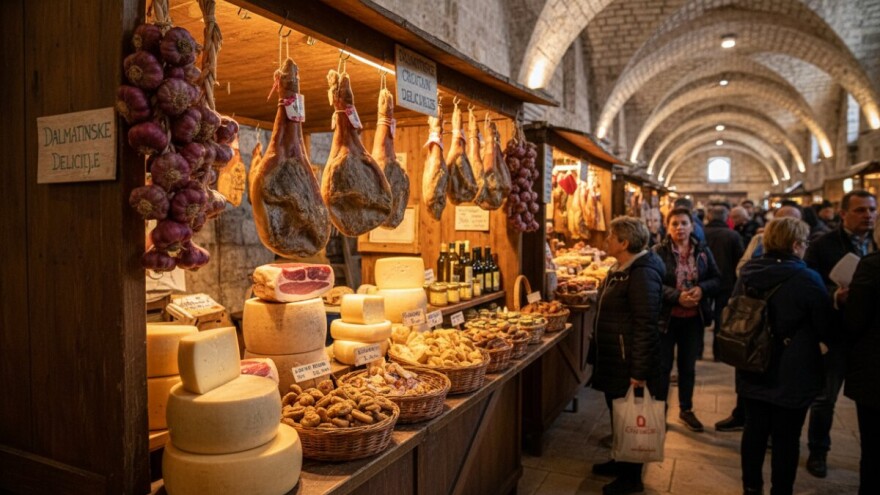 U podrumima Dioklecijanove palače održava se 8. sajam Dalmacijo, sve ti cvitalo