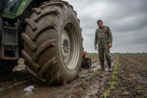 U poljskom blatu zaglibili traktori, ljudi i usjevi