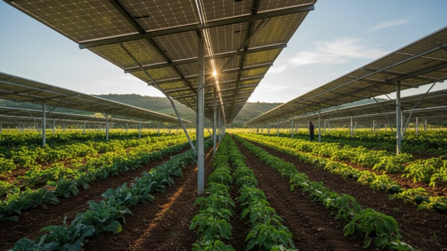 U Slatini se gradi viseća solarna elektrana