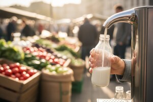 U varaždinskoj županiji postavljen prvi mljekomat