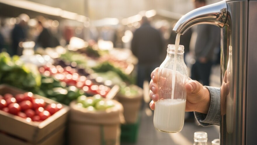 U varaždinskoj županiji postavljen prvi mljekomat