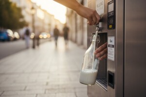 U Varaždinu postavljen drugi Mljekomat